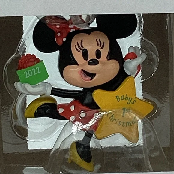 Hallmark Minnie Mouse Ornament with Red and White Accents - Picture 3 of 15